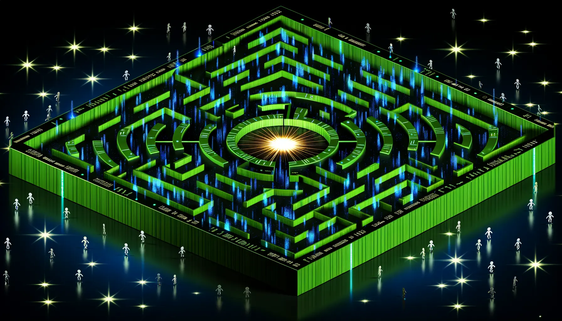Labyrinth der Cybersicherheit