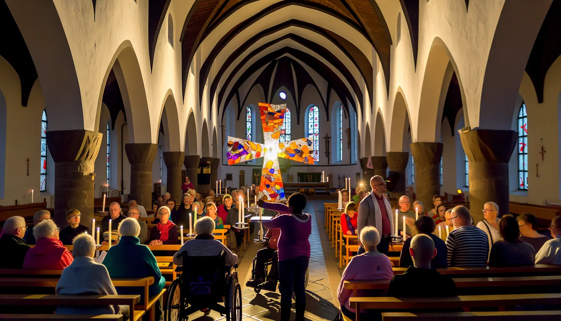 Inklusiver Gottesdienst der Ökumenischen Woche für das Leben in der Marienkirche