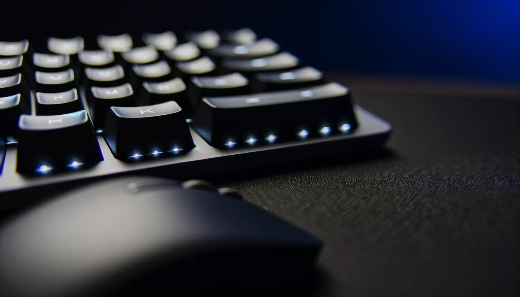 Kabellose Tastatur mit Hintergrundbeleuchtung