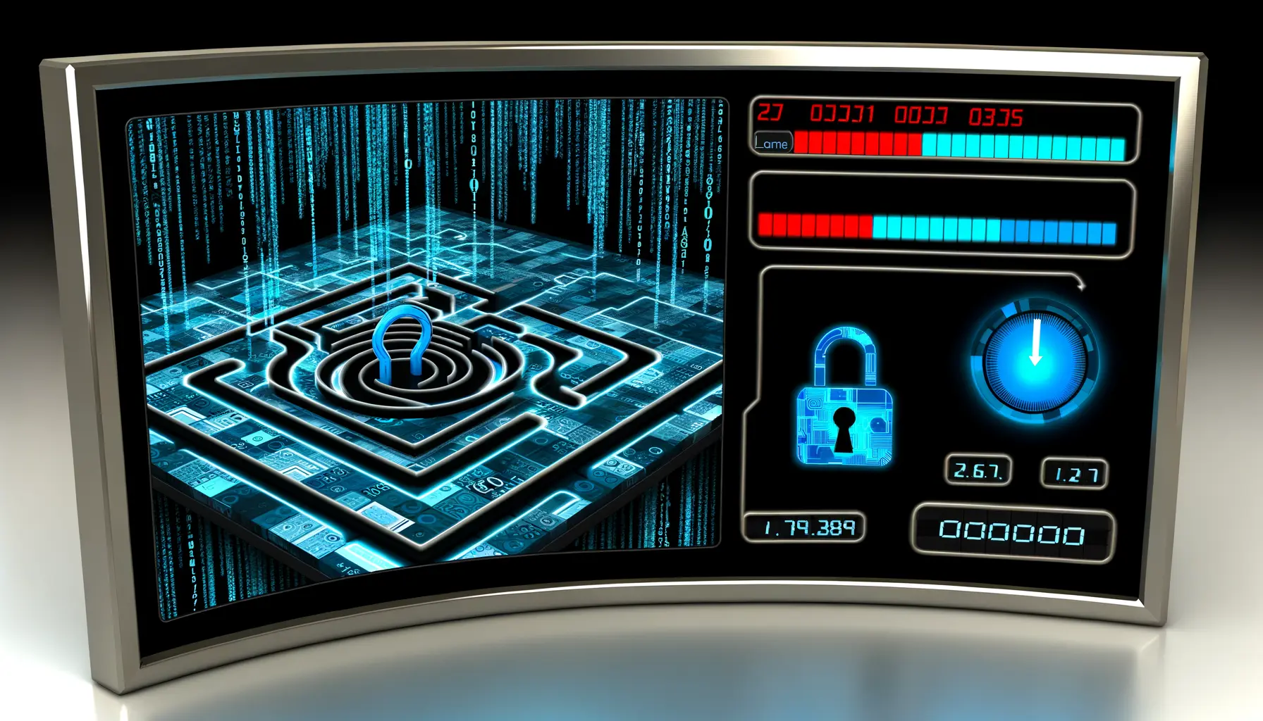 Interface der Cybersicherheit