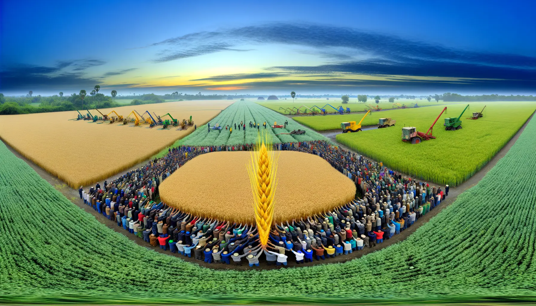 Panorama der Landwirtschaft