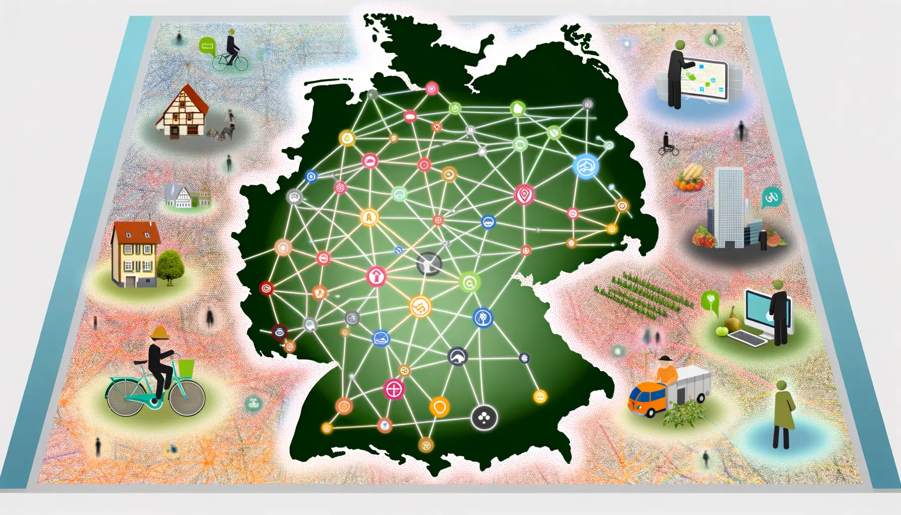 Interaktive Karte von Deutschland