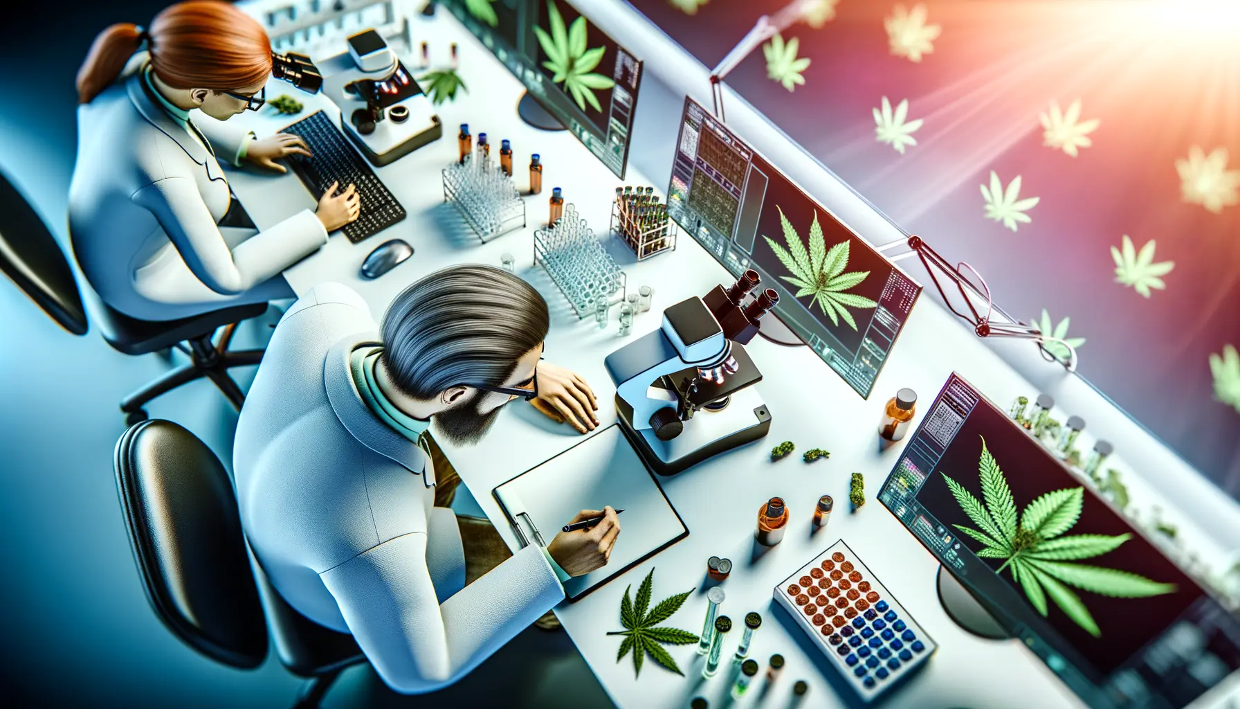 Moderne Cannabis-Forschung