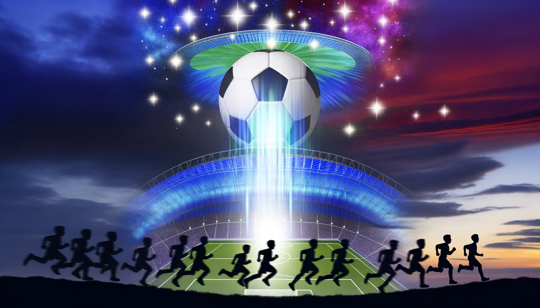 Visualisierung der Träume junger Fußballspieler
